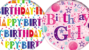 Happy Birthday Big Badges