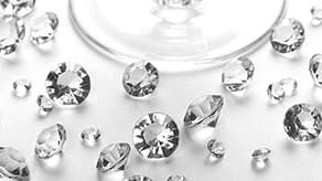 Wedding Table Diamantes