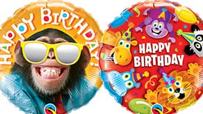 Animal Birthday Balloons