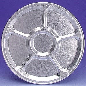 (image for) 14 inch Silver Lazy Susan