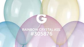 (image for) Crystal Colour Latex Balloons