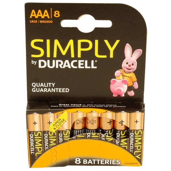 (image for) Duracell AAA Batteries 4pk