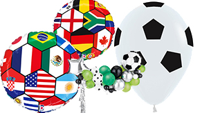 (image for) England Themed Foils & Latex Balloons