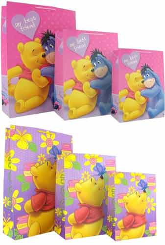 Eeyore And Winnie Gift Bags