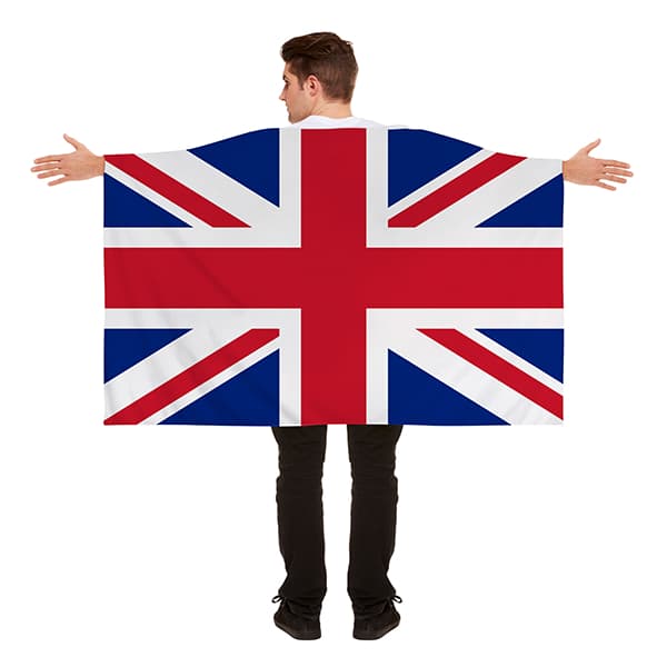 (image for) Union Jack Flag Cape