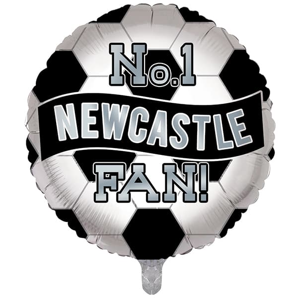 (image for) 18" No1 Newcastle Football Fan Foil Balloons