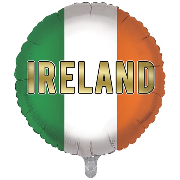 (image for) 18" Ireland Foil Balloons