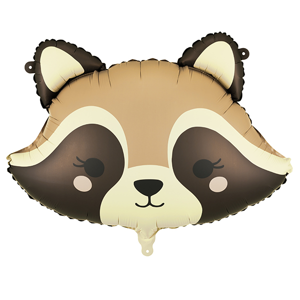 Raccoon Head Shape Foil Balloons