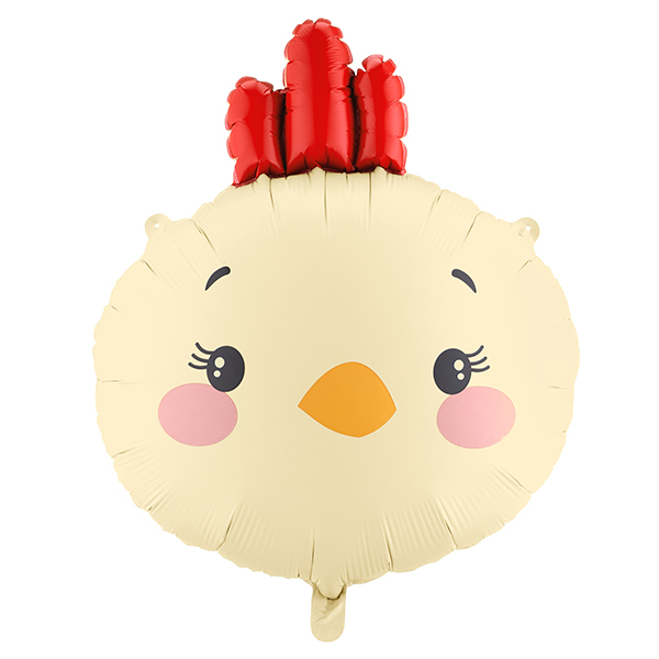 Chicken Head Shape Foil Balloons
