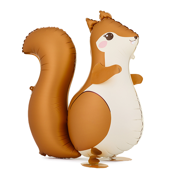 Squirrel Walking Shape Foil Balloons