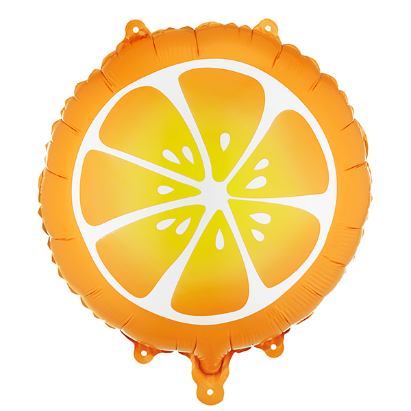 18" Orange Foil Balloons