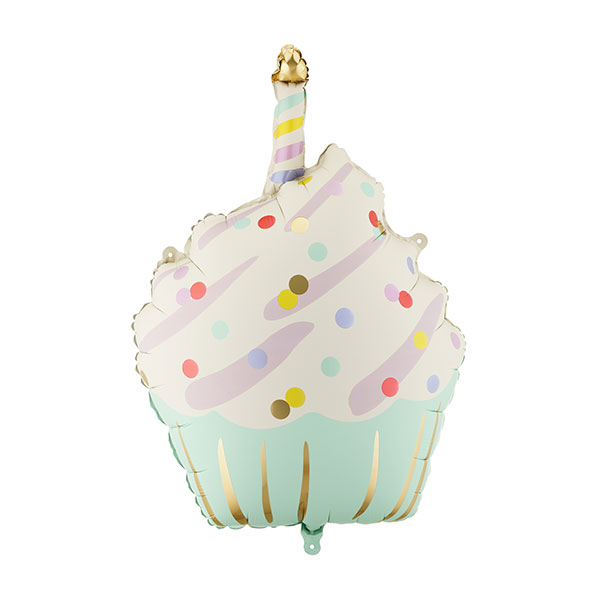 Cupcake Shape Foil Balloons