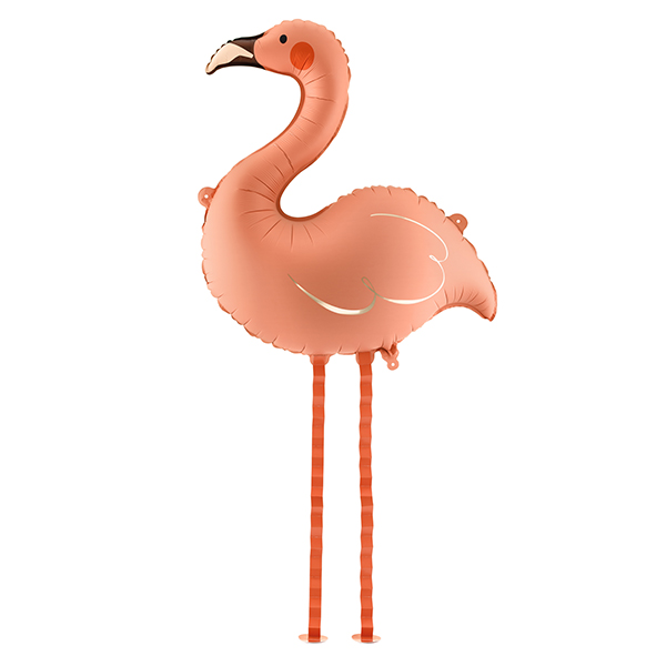 Standing Flamingo Shape Foil Balloons