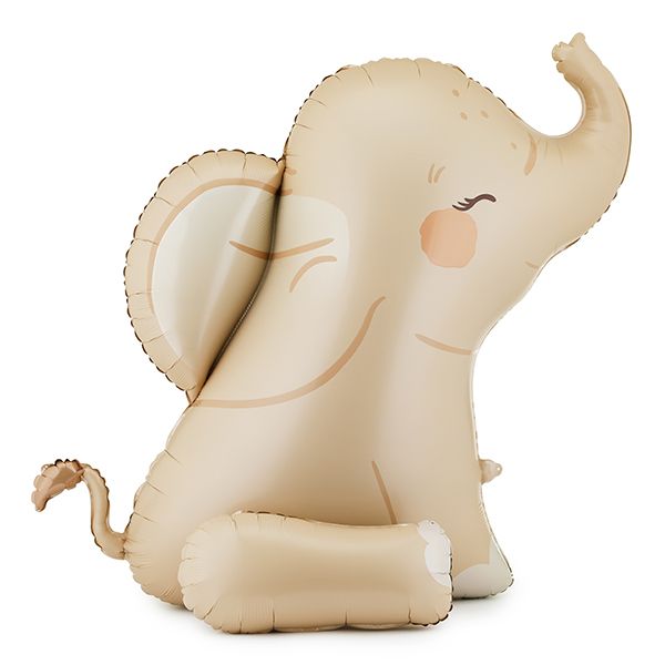 Sitting Elephant Shape Foil Balloons