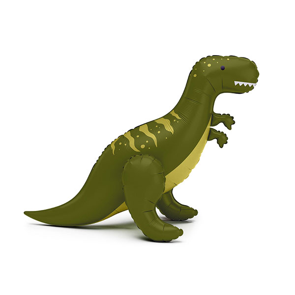 T-Rex Standing Shape Foil Balloons