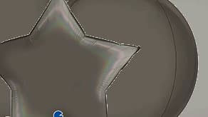 (image for) Fathers Day Grey Plain Foil Balloons