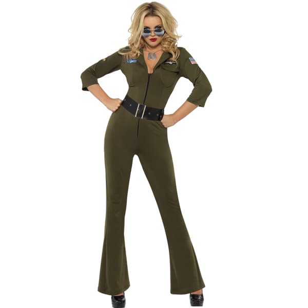 (image for) Ladies Top Gun Aviator Costume