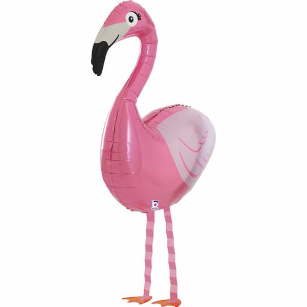 (image for) 39" Balloon Friends Flamingo Shape Balloons