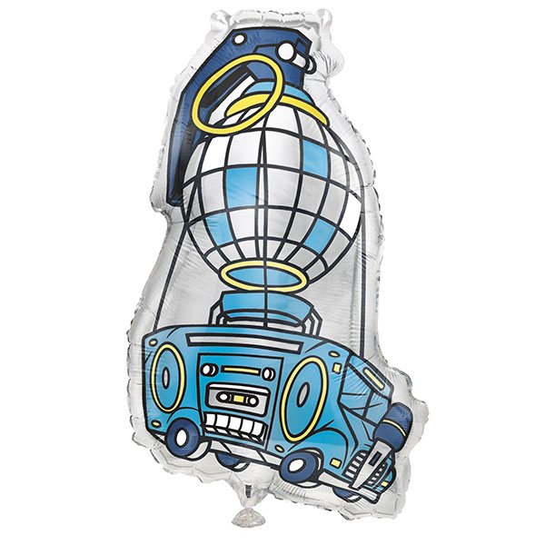 (image for) Fortnite Battle Bus Foil Balloon