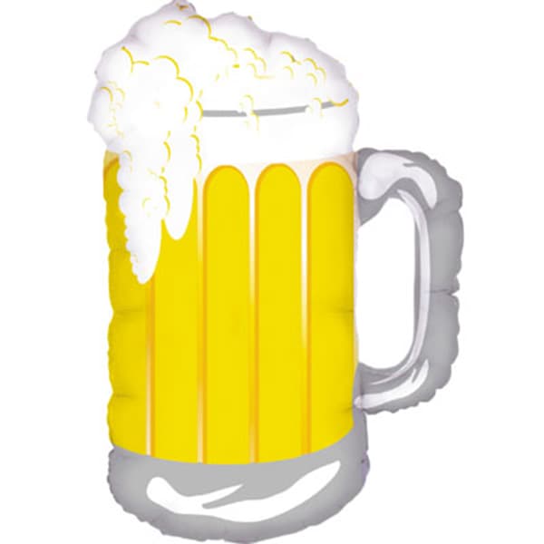 (image for) Frosty Beer Mug Supershape Balloons