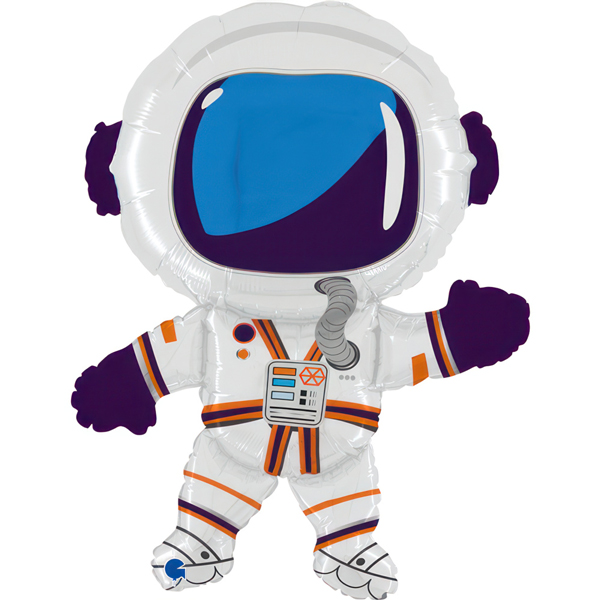 (image for) Happy Astronaut Foil Balloons