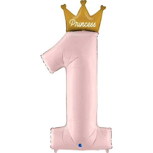 (image for) My 1st Birthday Princess Supershape Balloons