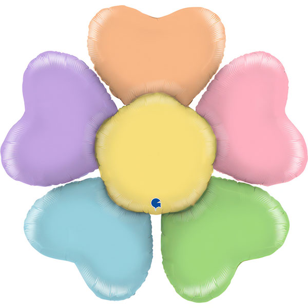 (image for) Colourful Daisy Shape Balloons