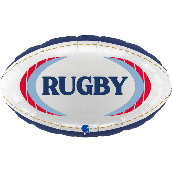 (image for) Rugby Ball Supershape Balloons