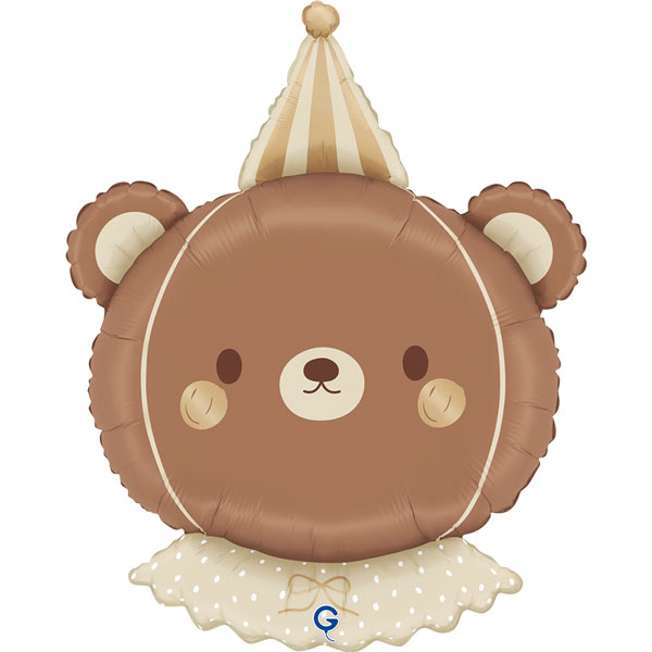 26" Vintage Bear Shape Foil Balloons