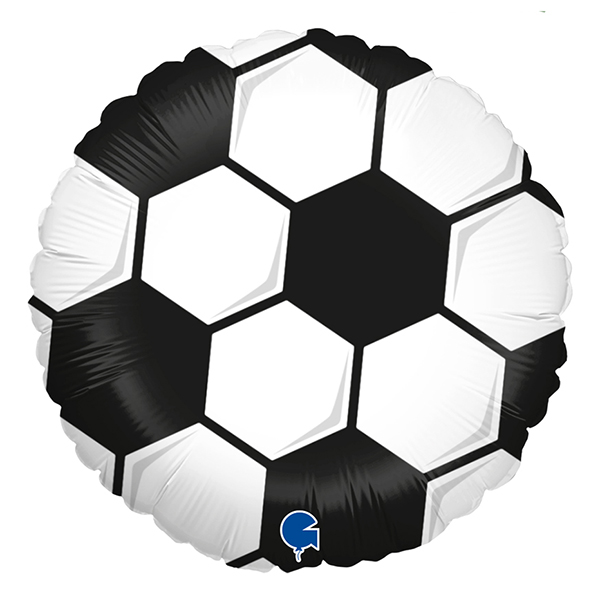 (image for) 18" Soccer Ball Foil Balloons