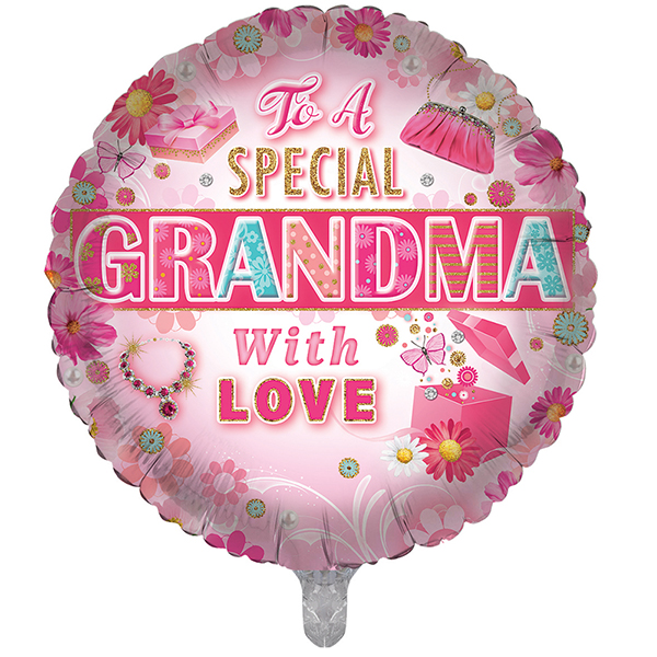 (image for) 18" To A Special Grandma Foil Balloons