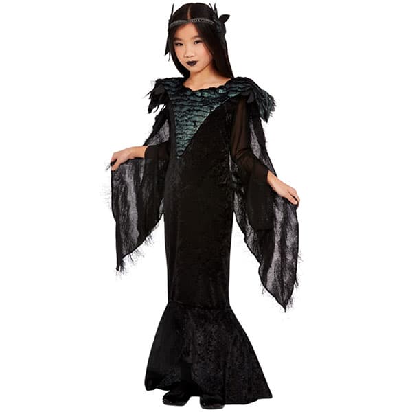 (image for) Deluxe Girls Raven Princess Costume