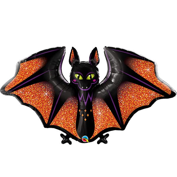 (image for) Glitzy & Glam Bat Shape Balloons