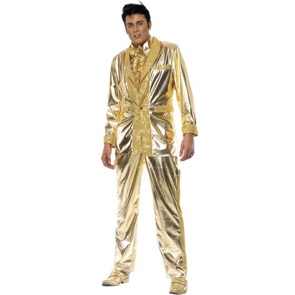 Elvis Gold Costumes [sm29394] - £48.45 | Go International, UK