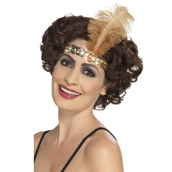 (image for) Gold Flapper Headband