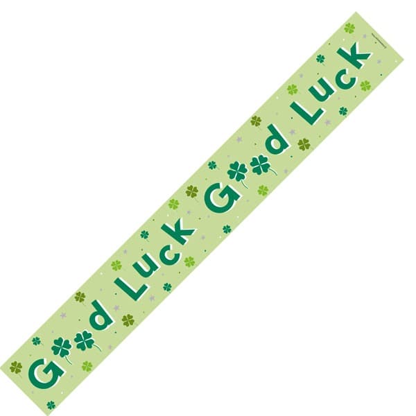 (image for) Good Luck Shamrocks Banner