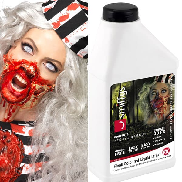 (image for) Zombie Flesh Liquid Latex 16 fl oz