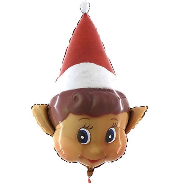 (image for) Unpackaged Elf Head Supershape Balloons