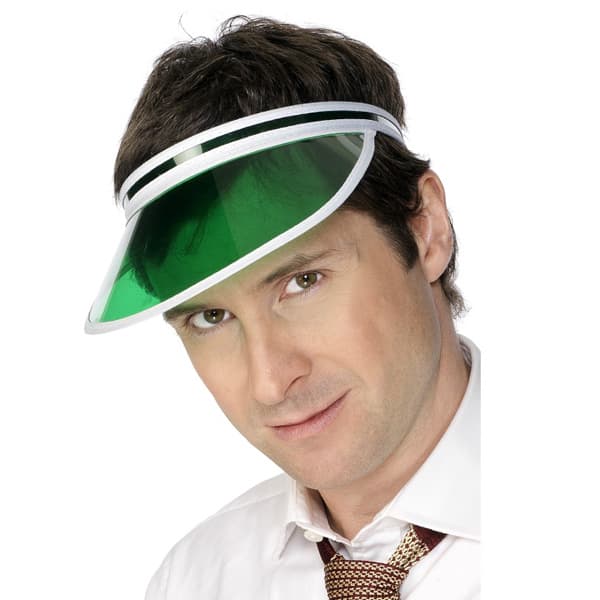 (image for) Green Poker Visors