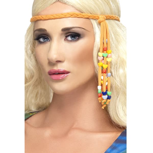 (image for) 1960s Hippie Beaded Headband