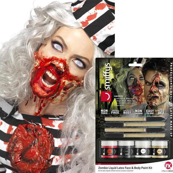 (image for) Horror Zombie Liquid Latex Kit