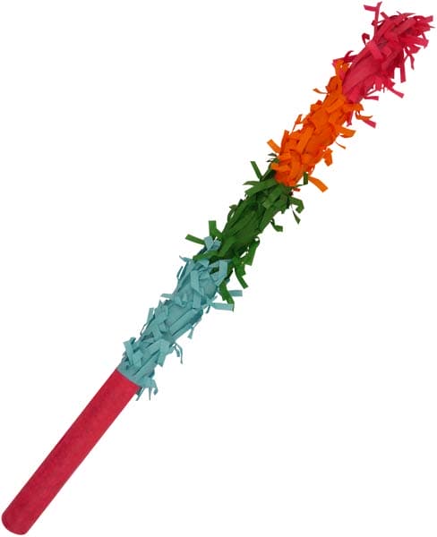 Multi Coloured Pinata Hitting Stick