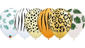 (image for) Jungle & Safari Themed Latex Balloons