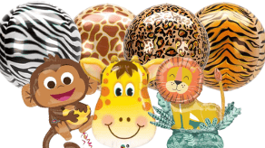 (image for) Jungle & Safari Themed Foil Balloons