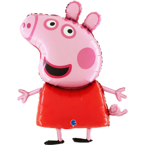 (image for) 30" Peppa Pig Supershape Balloons