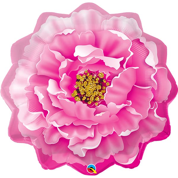 (image for) Pink Peony SuperShape Balloons