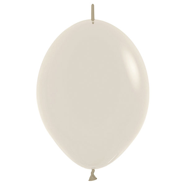 (image for) 12" Pastel Dusk Cream Link O Loon Latex Balloons 50pk
