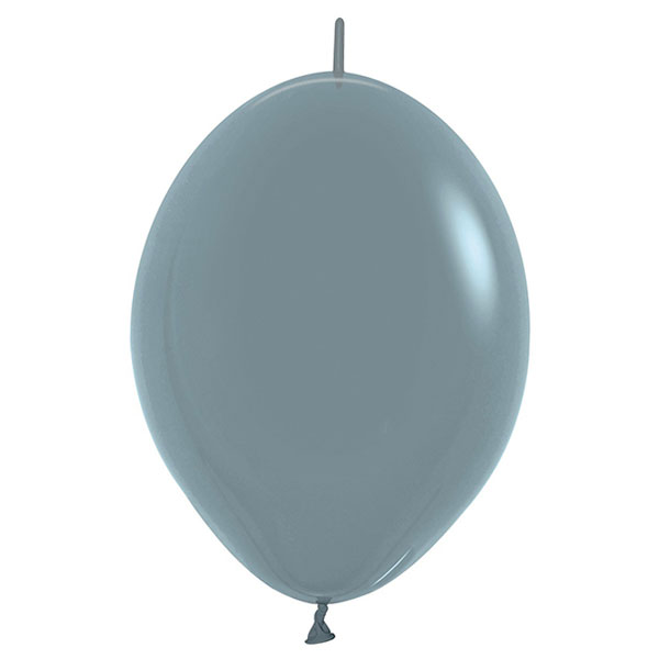 (image for) 12" Pastel Dusk Blue Link O Loon Latex Balloons 50pk