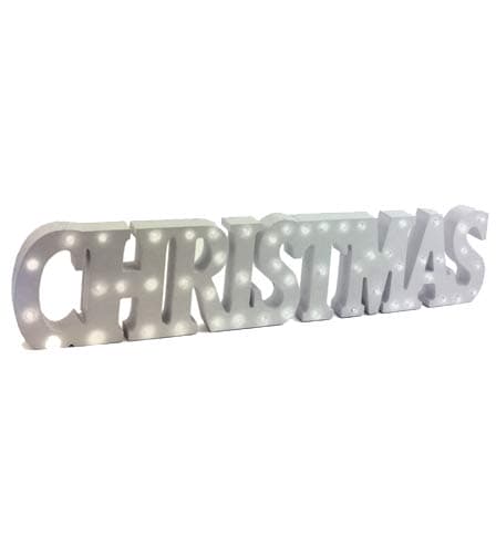 (image for) Christmas LED Light Up Sign