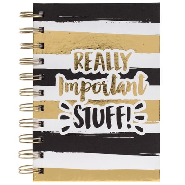 (image for) Really Important Stuff A6 Notebook